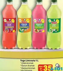 TOGO LİMONATA 1 L fiyat ve kampanya bilgisi